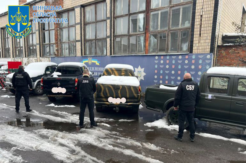 Новини Вінниці / На Вінниччині викрили схему продажу «гуманітарних» автівок на 1,5 млн грн
