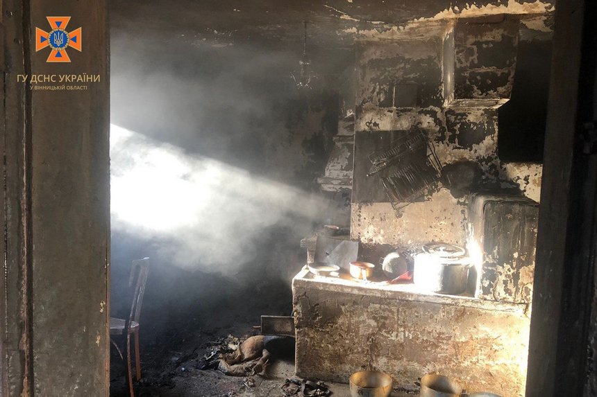 Новини Вінниці / Під час ліквідації пожежі у Вінницькій громаді знайшли тіло чоловіка