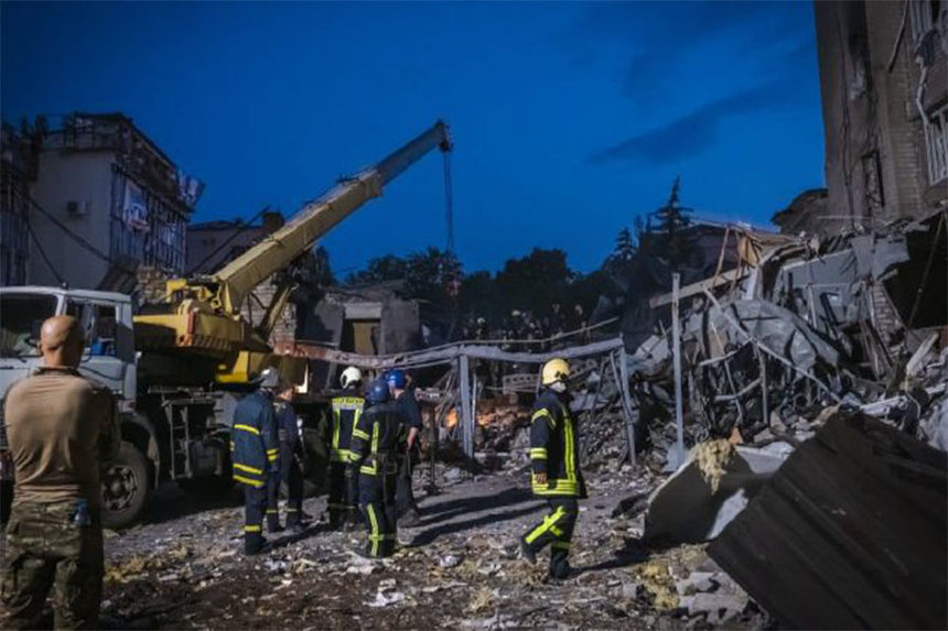 Новини Вінниці / Трагедія у Краматорську: масовані удари по 11 областям росіяни завдали після фіаско Путіна з Пригожиним