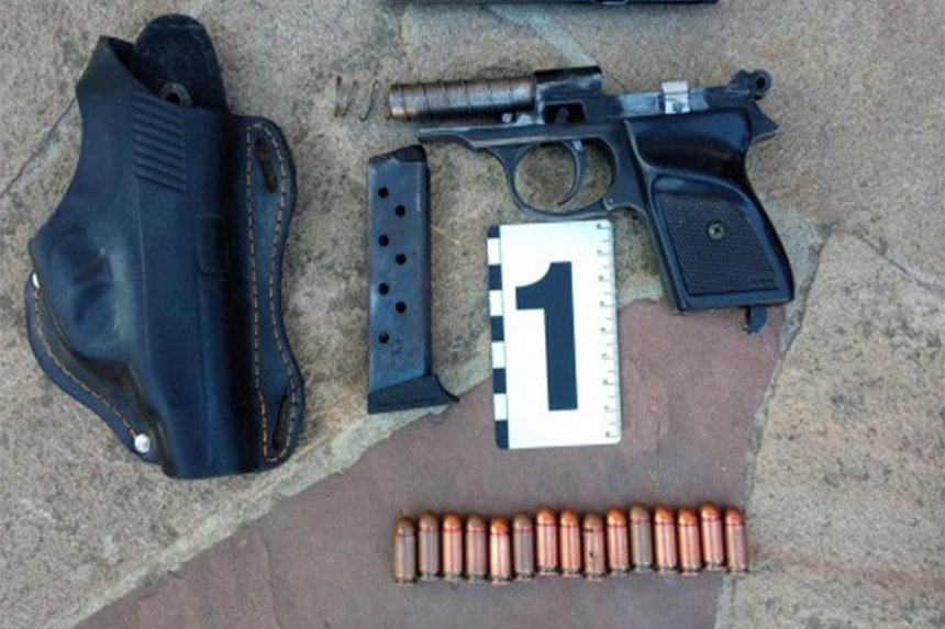 Новини Вінниці / На Вінниччині під час обшуку поліція знайшла у чоловіка зброю та набої
