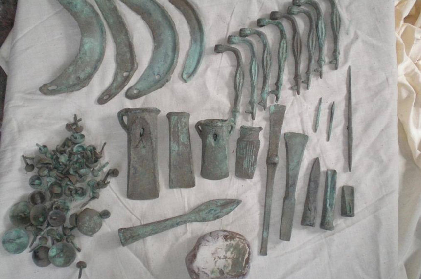 Новини Вінниці / На Вінниччині знайшли скарб бронзових виробів культури Ноуа