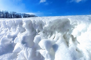 Новости Винницы и области / На Вінниччині вітер створив Антарктиду у мініатюрі / Інформаційний портал На Париже Новини Вінниці / На Вінниччині вітер створив Антарктиду у мініатюрі