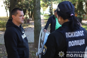 Новини Вінниці / Психологи та кінологи поліції Вінниччини продовжують підтримувати поранених, які проходять реабілітацію в закладах охорони здоров’я МВС