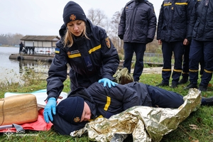 Новини Вінниці / Вінницькі рятувальники провели тренування з порятунку людини на воді (ВІДЕО)