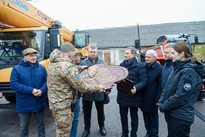 Новини Вінниці / Бійців ще одного з військових підрозділів підсилила Вінницька міська рада спільно з громадою 