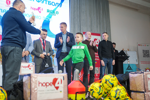 Новини Вінниці / Юних футболістів Вінниці нагородили за підсумками чемпіонатів громади