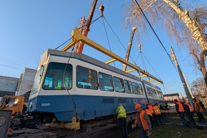 Новини Вінниці / Швидкі, м’які та економні: у Вінницю з Цюриху приїхали 2 вагони «Tram 2000»