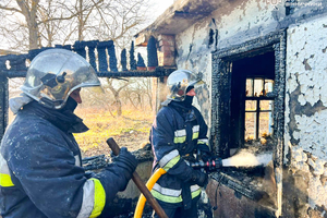 Новини Вінниці / На Вінниччині під час пожежі в будинку загинув 70-річний чоловік