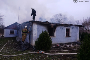 Новини Вінниці / На Вінниччині під час пожежі в будинку загинув 82-річний чоловік та 101-річна жінка