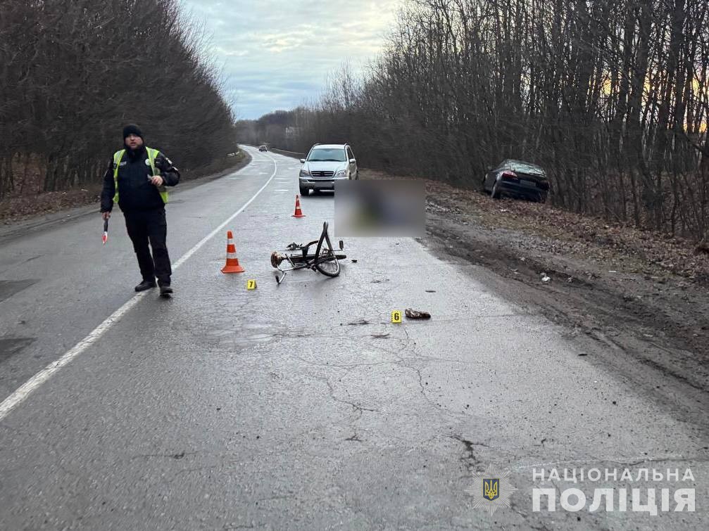 Новини Вінниці / На Вінниччині сталася смертельна ДТП: загинув 67-річний велосипедист