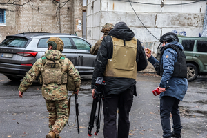 Новини Вінниці / «Покровськ ми не віддамо»: піхотинці «Червоної Калини» з Вінниччини показали латвійським журналістам реалії війни