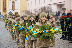 Новини Вінниці / У День Соборності України вінничани вшанували пам’ять героїв, які загинули у боротьбі за Батьківщину