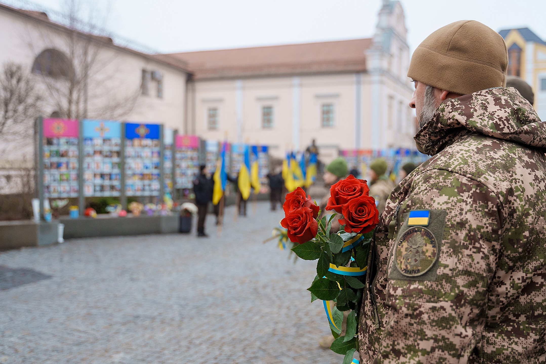 Новини Вінниці / У День Соборності України вінничани вшанували пам’ять героїв, які загинули у боротьбі за Батьківщину