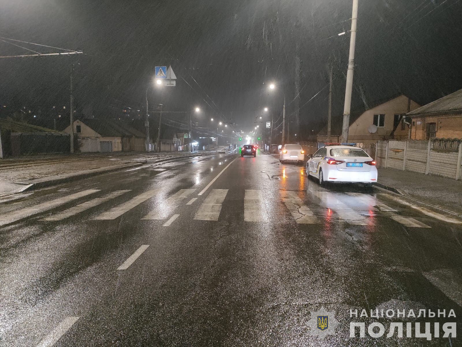 Збив жінку на переході.