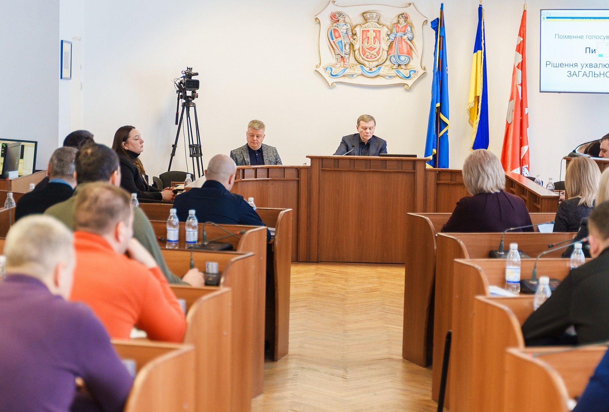 Новини Вінниці / Вибори в Україні не можуть відбуватися під обстрілами агресора - депутатський корпус Вінницької міськради