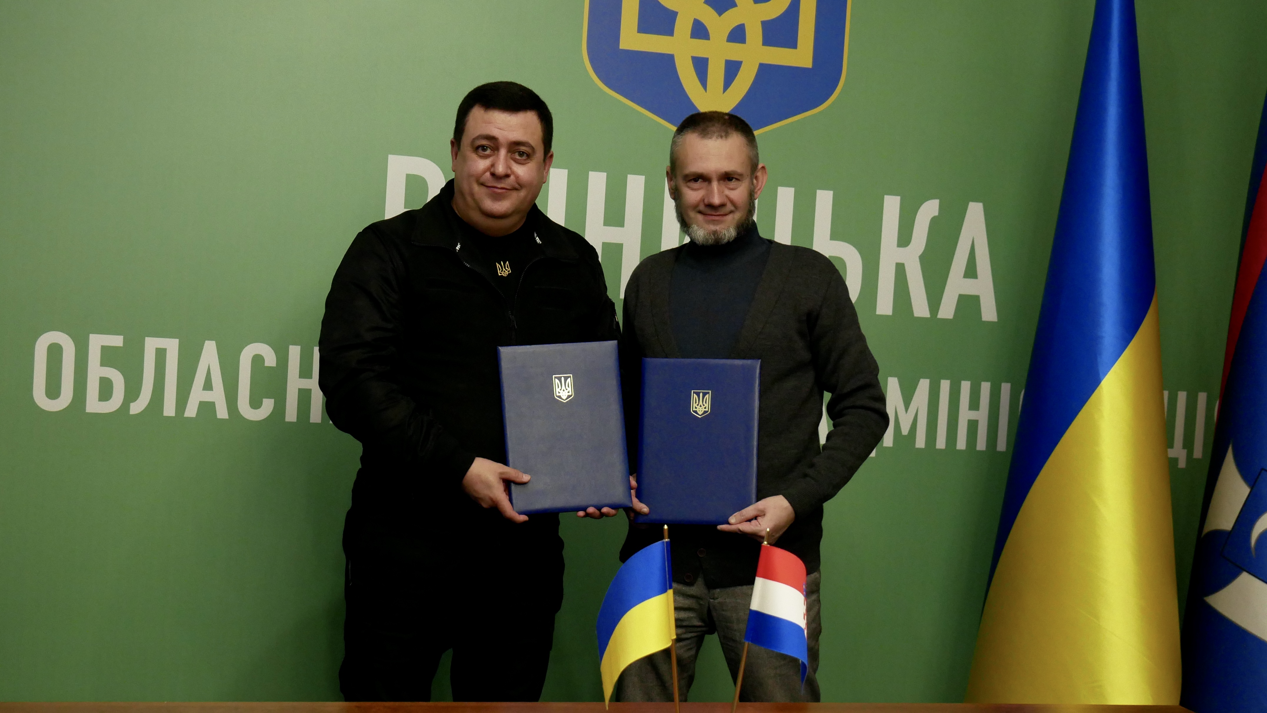 Новини Вінниці / Вінницька ОВА підписала Меморандум про співпрацю з ГО «Альянс Україна-Хорватія»