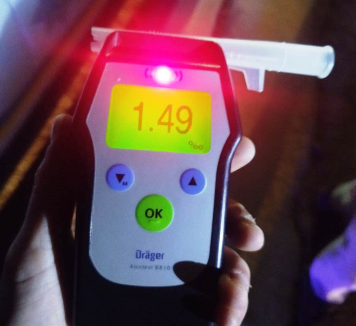 Втікав від патрульних.