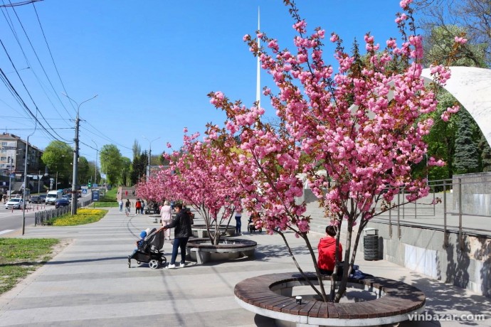 У Вінниці тепло.