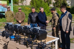 Новини Вінниці / Чималою кількістю корисної техніки Вінниця підтримала 71 окрему єгерську бригаду 