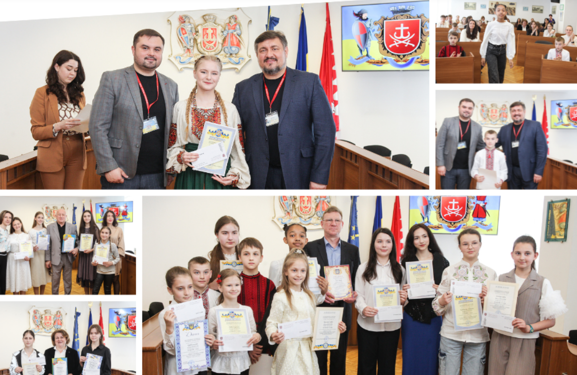 Новини Вінниці / Юні таланти Вінниці отримали нагороди за підсумками конкурсу «Кришталева нота» 