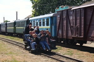 Новини Вінниці / На Вінниччині відбувся 22-й ретро-тур Гайворонською вузькоколійкою