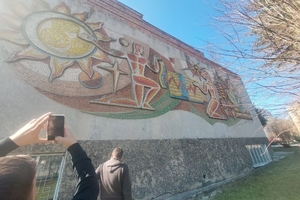 Новини Вінниці / Сьогодні у Вінниці митимуть мозаїки на фасадах будівель