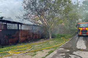 Новини Вінниці / У Вінниці сталась пожежа біля приватного будинку
