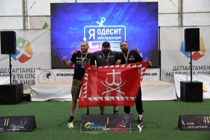 Новини Вінниці / Вінницькі ветерани Армен Гарибян та Ярослав Фіногенов успішно виступили на спортивному змаганні «Київ Незламний»