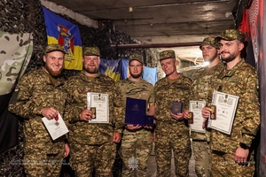 Новини Вінниці / Воїни-піхотинці  «Червоної Калини», які воюють на Покровському напрямку, отримали нагороди