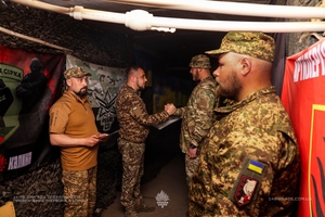 Новини Вінниці / Воїни-піхотинці  «Червоної Калини», які воюють на Покровському напрямку, отримали нагороди