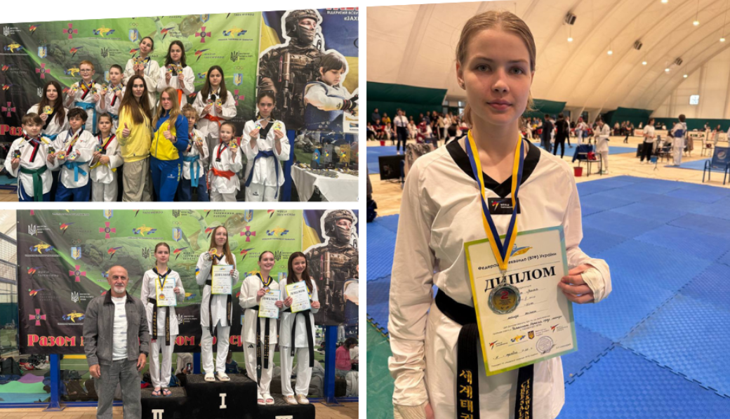 Юні тхеквондисти з Вінниці вибороли 28 медалей на всеукраїнських змаганнях / Новости Винницы и области / Інформаційний портал На Париже Новини Вінниці / Юні тхеквондисти з Вінниці вибороли 28 медалей на всеукраїнських змаганнях