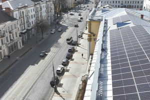 Новини Вінниці / На даху Вінницької ОВА встановили сонячну електростанцію