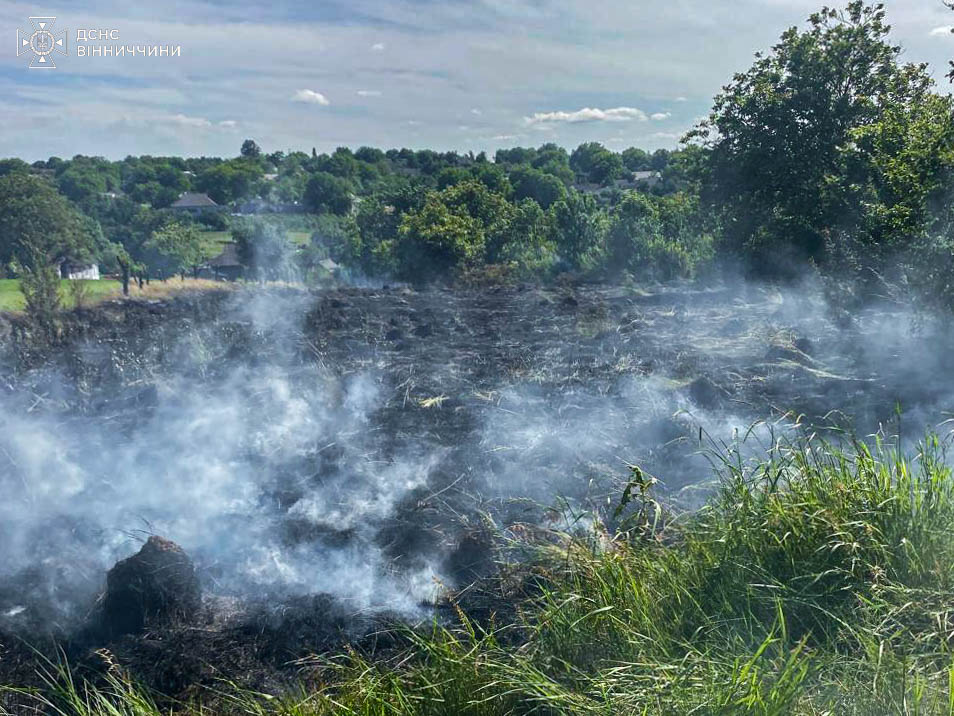 Новини Вінниці / На Вінниччині сталося 11 пожеж за добу 