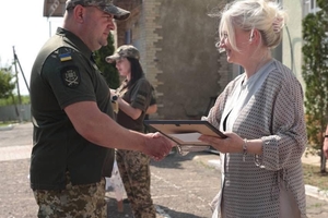 Новини Вінниці / На Вінниччині відзначили прикордонників та передали їм дрони