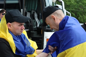 Новини Вінниці / Наші вдома: з російського полону повернулась ще одна група українських воїнів