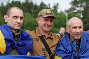 Новини Вінниці / Наші вдома: з російського полону повернулась ще одна група українських воїнів