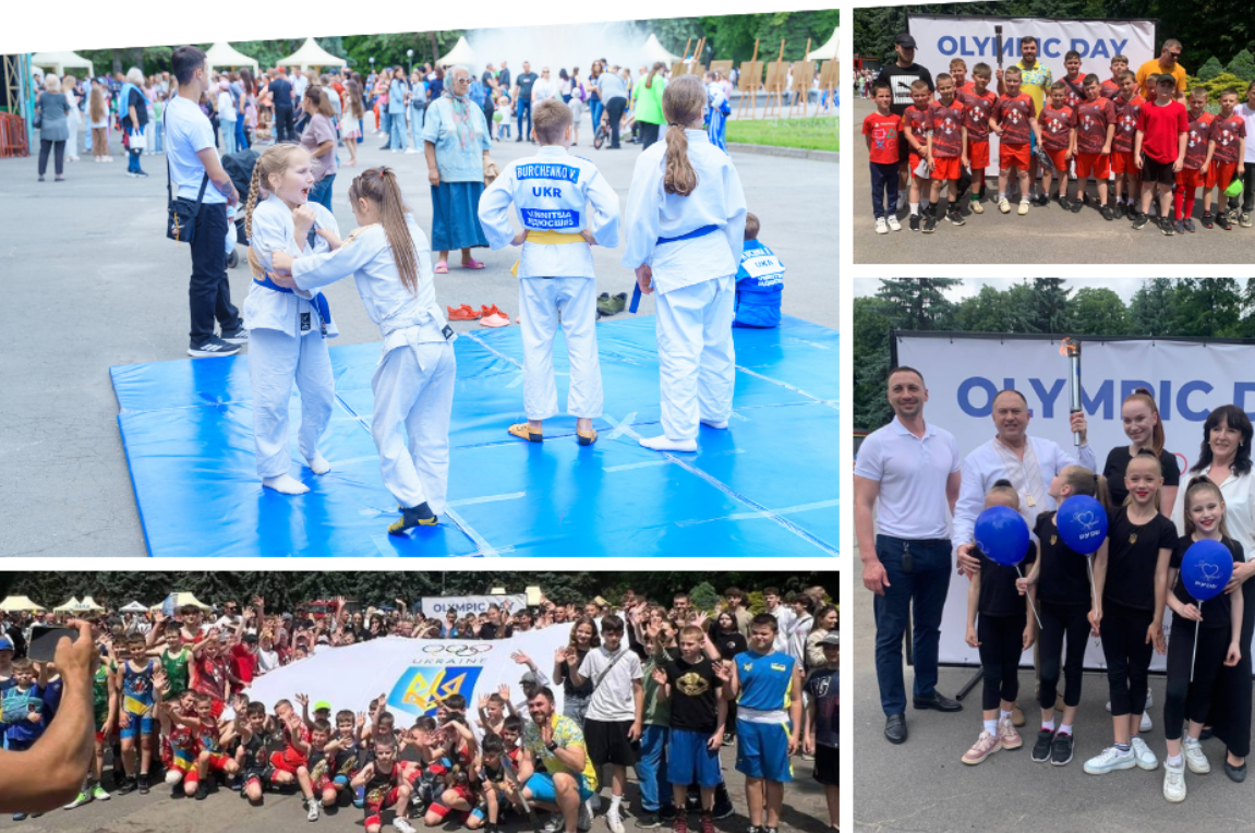 Новини Вінниці / Спорт, єдність і вдячність ЗСУ: 1 червня у Вінниці відбувся Олімпійський день