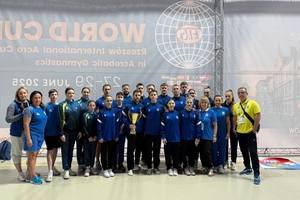Новини Вінниці / Срібло з Кубку світу вибороли акробатки з Вінниччини