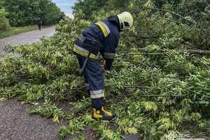 Новини Вінниці / Другу добу поспіль на Вінниччині підрозділи ДСНС ліквідовують наслідки негоди  