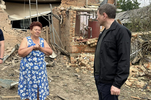 Новини Вінниці / У Писарівці ліквідовують наслідки падіння уламків шахеда 