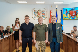 Новини Вінниці / У Вінниці відзначили військовослужбовців напередодні Дня Повітряних сил Збройних сил України