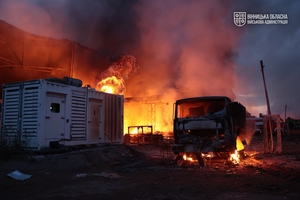 Новини Вінниці / Важка ніч для Вінниці: всі пожежі ліквідовано, триває розбір завалів (ФОТО)