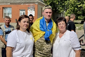 Новини Вінниці / На Вінниччині односельчани зустріли з полону військового Сергія Кищука