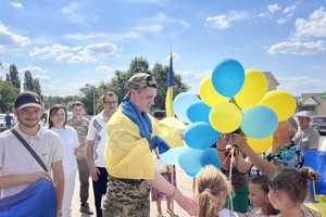 Новини Вінниці / На Вінниччині односельчани зустріли з полону військового Сергія Кищука