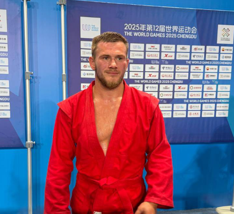 Новини Вінниці / Вінничанин виборов золото на Всесвітніх іграх з бойового самбо у Китаї