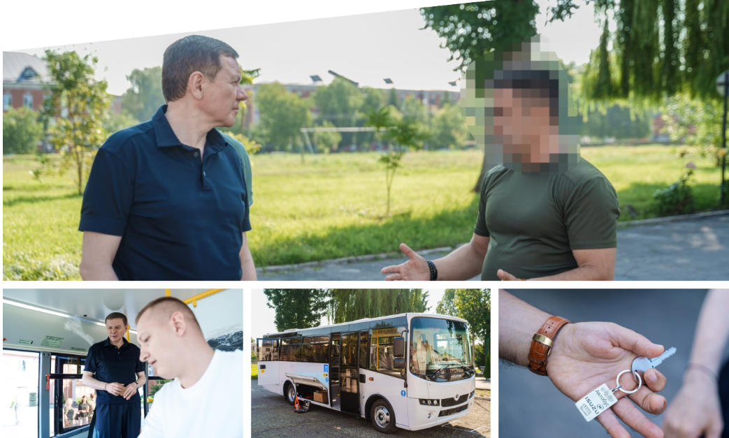 Новини Вінниці / Вінниця передала автобус для однієї з військових частин