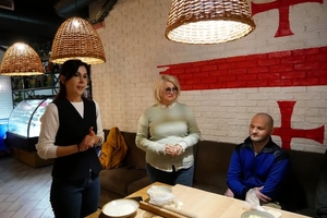 Новини Вінниці / Грузинська спільнота на Вінниччині провела кулінарний майстер-клас для ветеранів