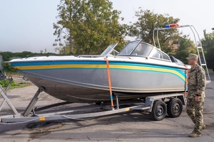 Новини Вінниці / Прикордонники Вінниччини отримали сучасний катер для охорони Дністра