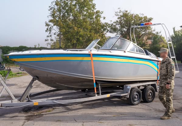 Новини Вінниці / Прикордонники Вінниччини отримали сучасний катер для охорони Дністра
