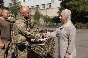 Новини Вінниці / Воїни 77-ї бригади отримали від Вінниччини дрони та захисне спорядження